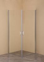 Душевой уголок Orange E04-100TCR без поддона 100х100, стекло прозрачное Душевой уголок Orange E04-100TCR без поддона 100х100, стекло прозрачное