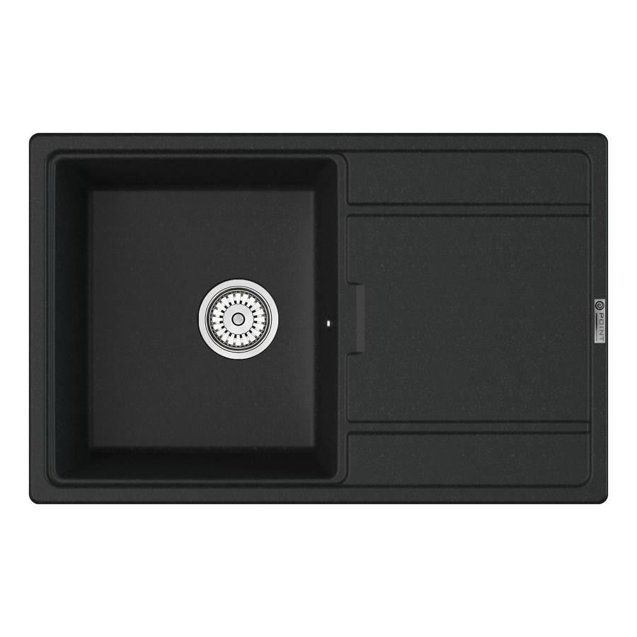 Мойка кухонная Point Лаура 78 PN3005B, черный Мойка кухонная Point Лаура 78 PN3005B, черный