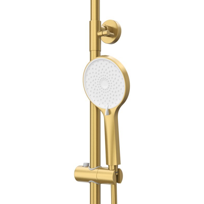 RELAX-CVD-NOP Душевая стойка со смесителем и изливом, черный матовый RELAX-CVD-NOP Душевая стойка со смесителем и изливом, черный матовый