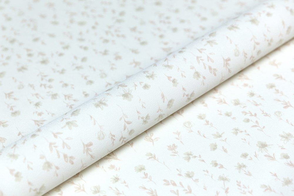 Обои виниловые Уик-энд мотив, бежевый цветы Обои виниловые Уик-энд мотив, бежевый цветы