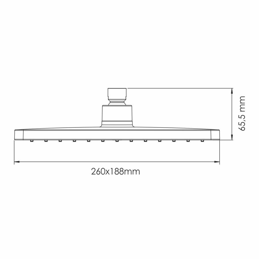A340 Верхняя душевая насадка A340 Верхняя душевая насадка