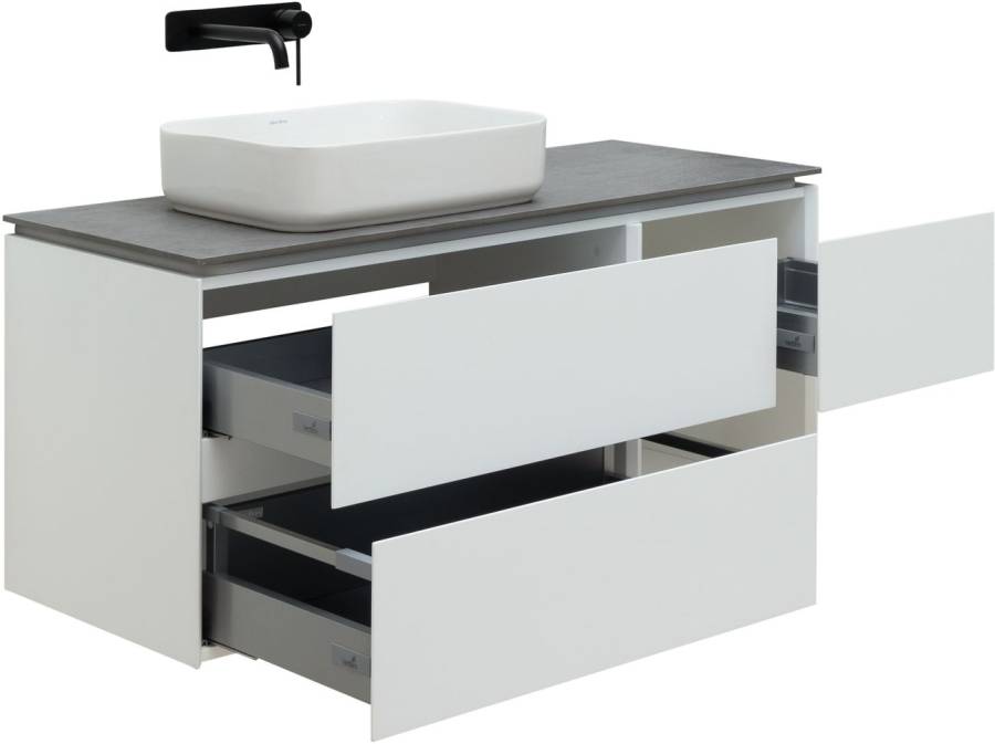 Тумба под раковину Allen Brau Infinity 120 1.21005.WM L белый матовый Тумба под раковину Allen Brau Infinity 120 1.21005.WM L белый матовый