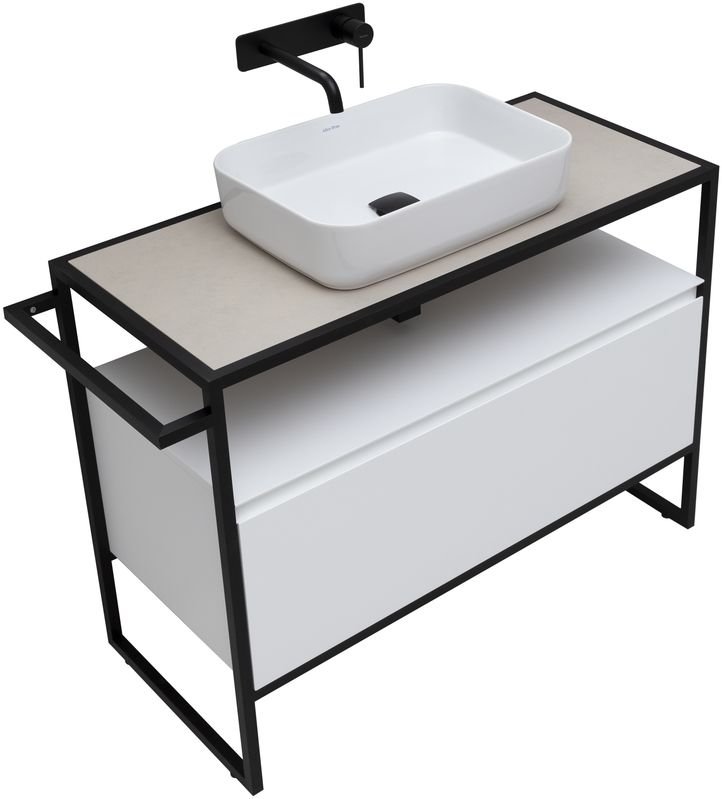 Тумба под раковину Allen Brau Priority 100 1.31003.WM белый матовый Тумба под раковину Allen Brau Priority 100 1.31003.WM белый матовый