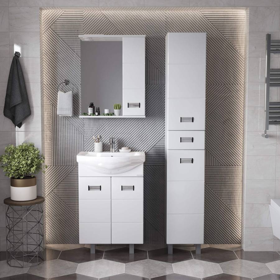 Тумба Onika Балтика 60 напольная, белая (ум. Балтика 60) Тумба Onika Балтика 60 напольная, белая (ум. Балтика 60)