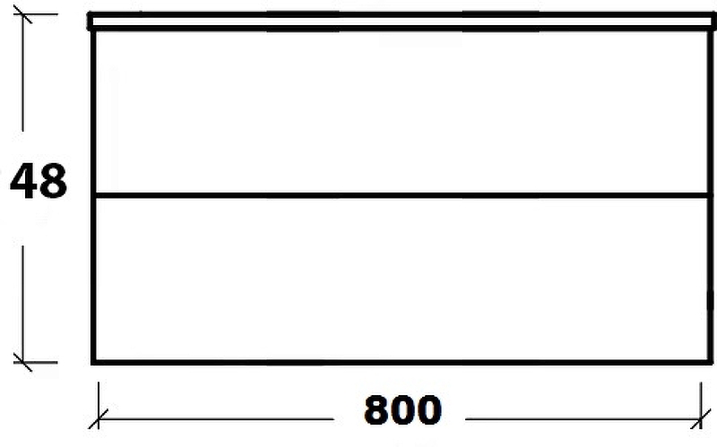 Тумба 80см*43,5 WHITE (керам.моноблок) 830-080-WH Boheme Тумба 80см*43,5 WHITE (керам.моноблок) 830-080-WH Boheme