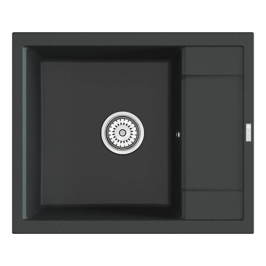 Мойка кухонная Point Римо 60 PN3010B, черный Мойка кухонная Point Римо 60 PN3010B, черный