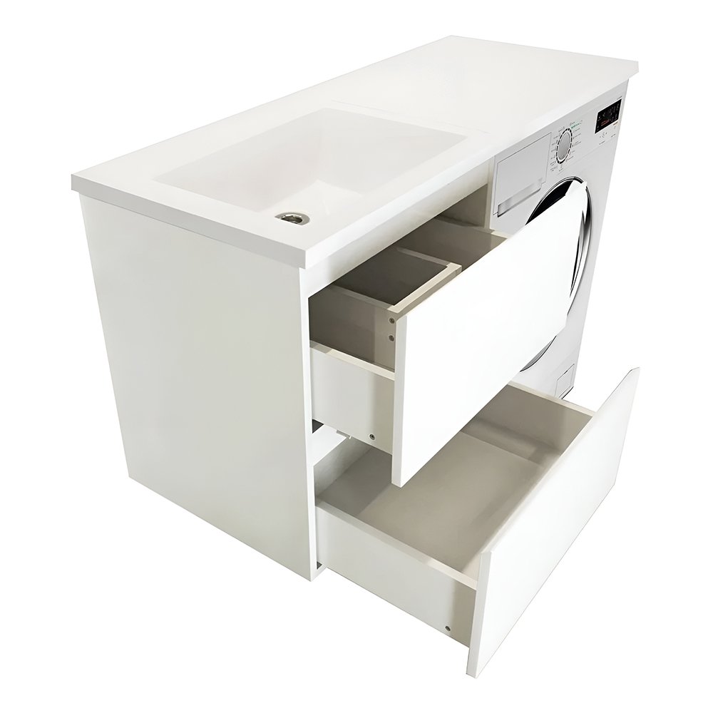 Тумба подвесная под умывальник Dallas Luxe 1000х482 2 ящика (ШхГхВ) 358х476х607 Тумба подвесная под умывальник Dallas Luxe 1000х482 2 ящика (ШхГхВ) 358х476х607