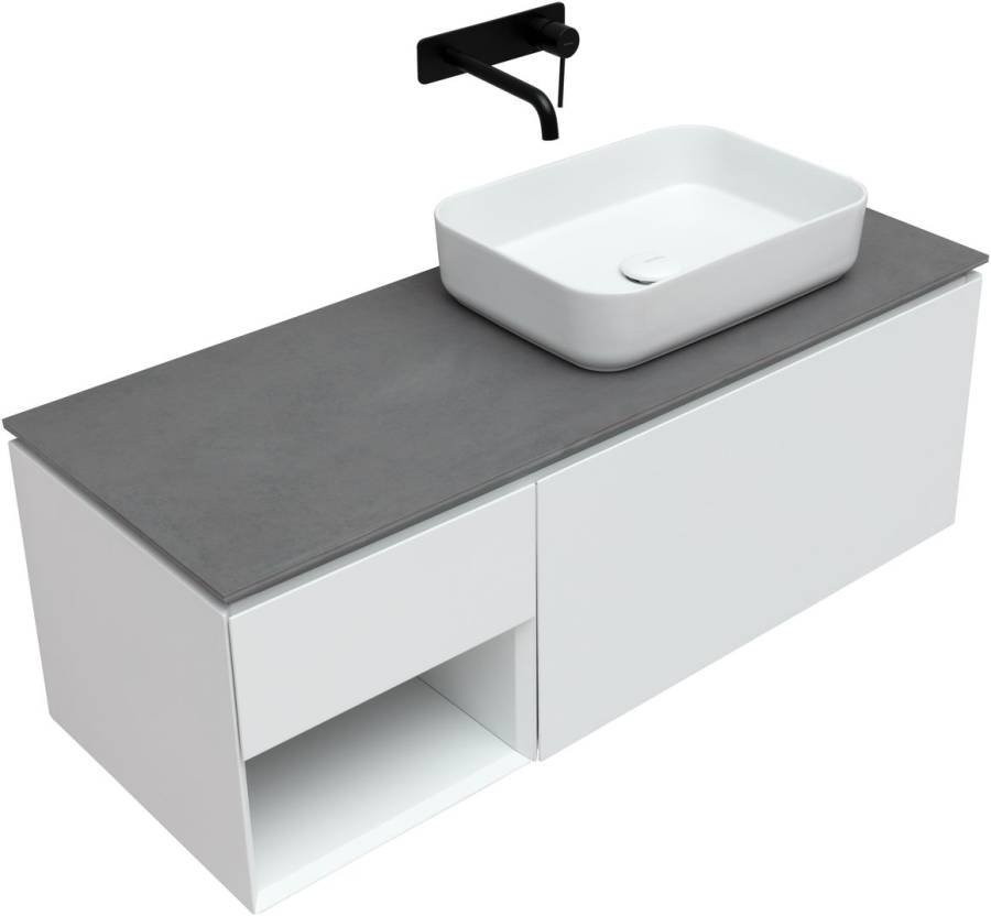 Тумба под раковину Allen Brau Infinity 120 1.21008.WM R белый матовый Тумба под раковину Allen Brau Infinity 120 1.21008.WM R белый матовый