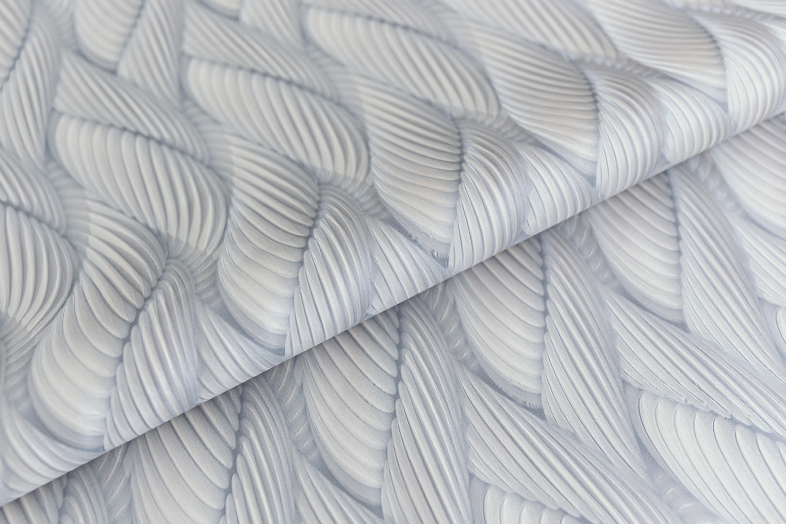 Обои виниловые Трессаж мотив, серый Обои виниловые Трессаж мотив, серый