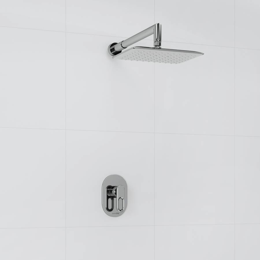 A12831 Встраиваемый комплект для душа с верхней душевой насадкой Wasserkraft A12831 Встраиваемый комплект для душа с верхней душевой насадкой Wasserkraft