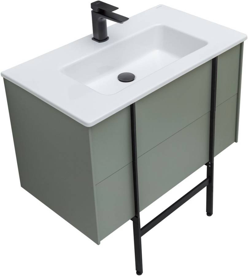 Тумба под раковину Allen Brau Reality 80 1.32005.CGM олива матовый Тумба под раковину Allen Brau Reality 80 1.32005.CGM олива матовый