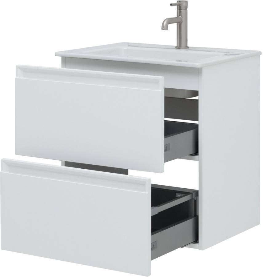 Тумба под раковину Allen Brau Eclipse 60 1.E1001.WM белый матовый Тумба под раковину Allen Brau Eclipse 60 1.E1001.WM белый матовый