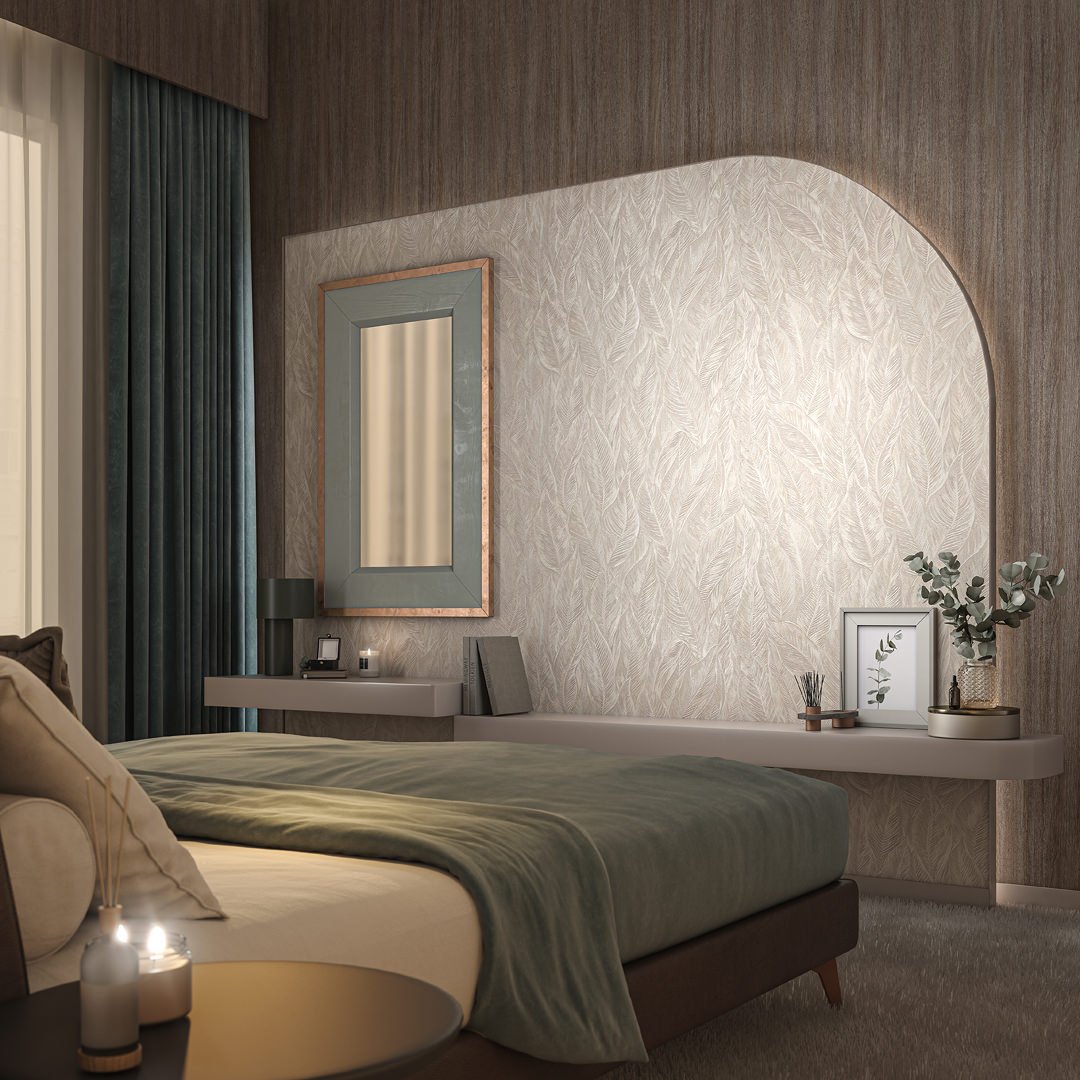 Обои виниловые Бульвар мотив, бежевый Обои виниловые Бульвар мотив, бежевый