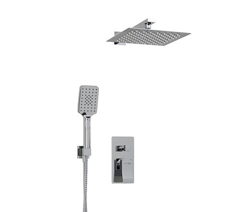 A16190 Встраиваемый комплект для душа с верхней душевой насадкой и лейкой Wasserkraft A16190 Встраиваемый комплект для душа с верхней душевой насадкой и лейкой Wasserkraft