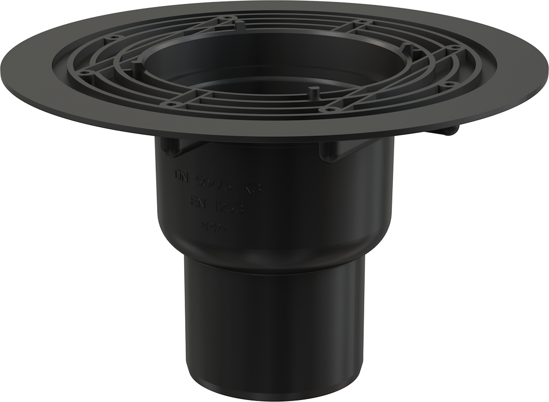 Корпус сливного трапа DN50/70 мм прямой Корпус сливного трапа DN50/70 мм прямой