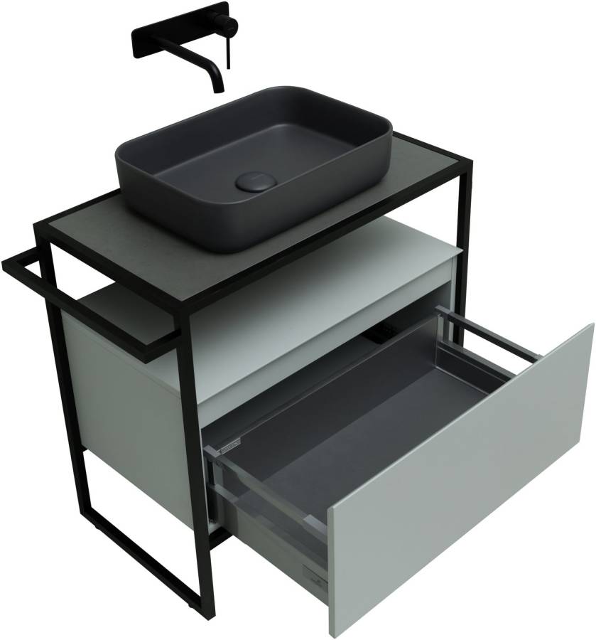 Тумба под раковину Allen Brau Priority 80 1.31002.PWM папирус матовый Тумба под раковину Allen Brau Priority 80 1.31002.PWM папирус матовый