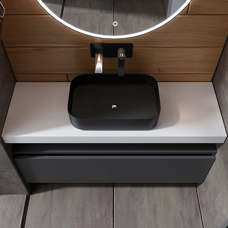 Ящик под столешницу 120см АНТРАЦИТ мат. VALLESSI UNO-S 897-120-A mat Boheme Ящик под столешницу 120см АНТРАЦИТ мат. VALLESSI UNO-S 897-120-A mat Boheme