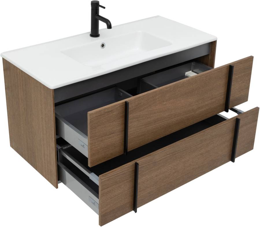 Тумба под раковину Allen Brau Reality 100 1.32007.NO дуб Тумба под раковину Allen Brau Reality 100 1.32007.NO дуб