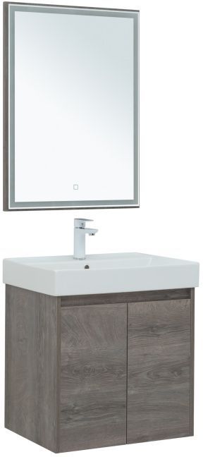 Мебель для ванной Aquanet Nova Lite 60 дуб рошелье (2 дверцы) Мебель для ванной Aquanet Nova Lite 60 дуб рошелье (2 дверцы)