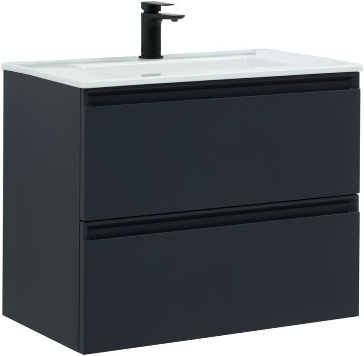 Тумба под раковину Allen Brau Eclipse 80 1.E1002.AM антрацит матовый Тумба под раковину Allen Brau Eclipse 80 1.E1002.AM антрацит матовый