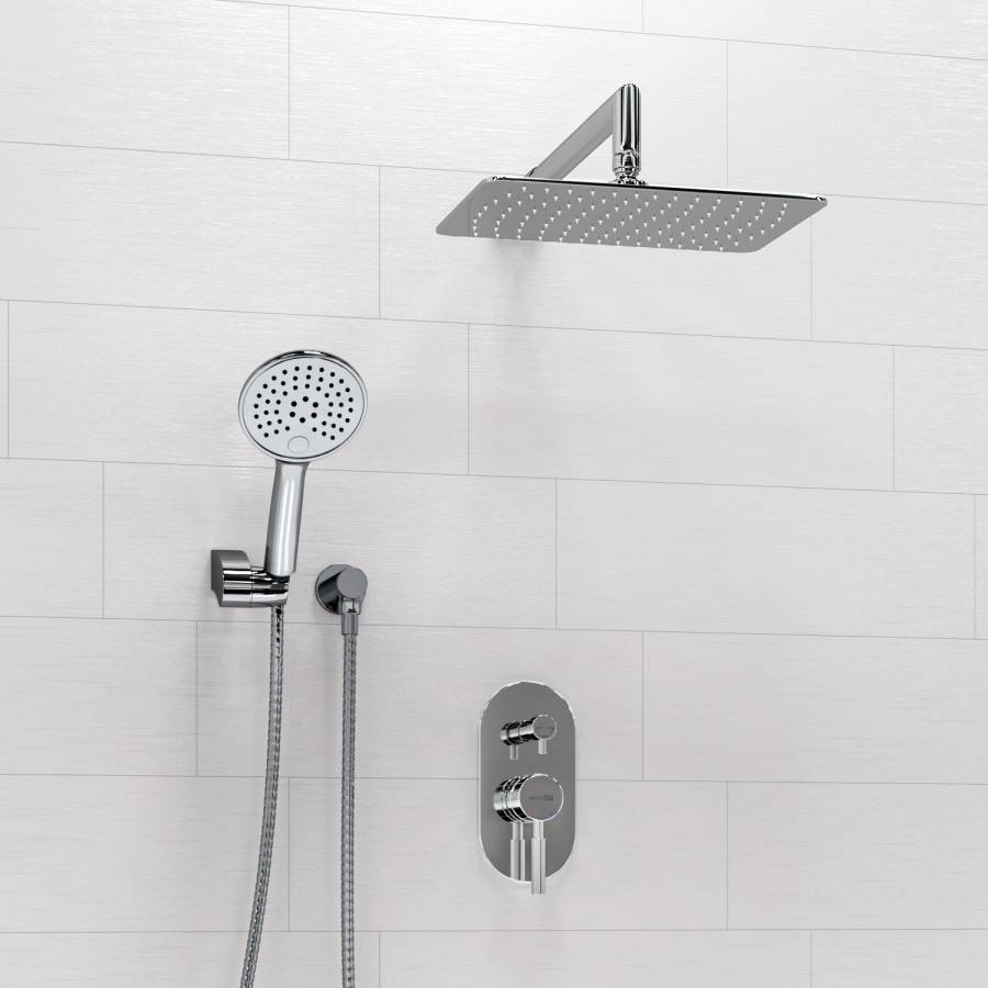 A16169 Встраиваемый комплект для душа с верхней душевой насадкой и лейкой Wasserkraft A16169 Встраиваемый комплект для душа с верхней душевой насадкой и лейкой Wasserkraft