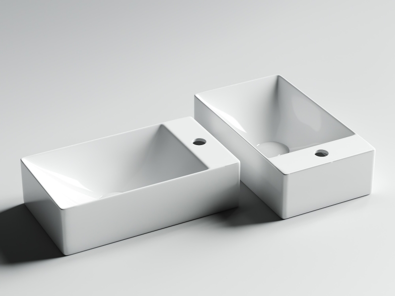 Умывальник подвесной прямоугольный (отверстие под смеситель R) Element 375*215*100мм Умывальник подвесной прямоугольный (отверстие под смеситель R) Element 375*215*100мм