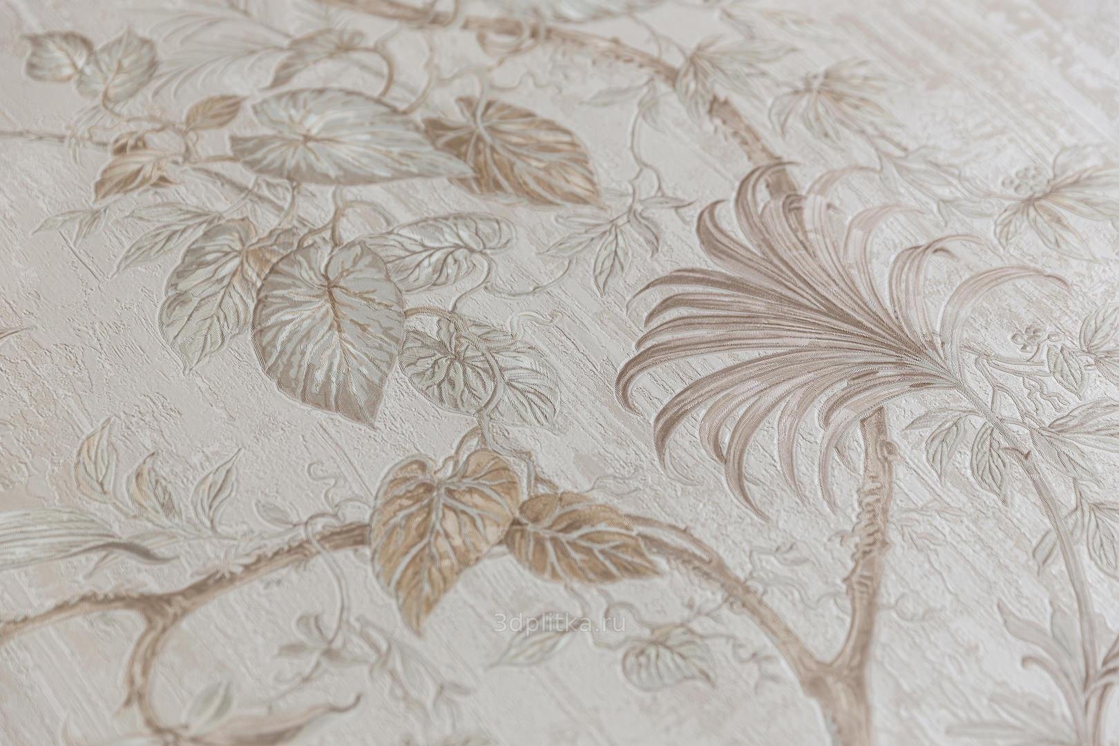 Обои виниловые Оранжерея мотив, синий Обои виниловые Оранжерея мотив, синий