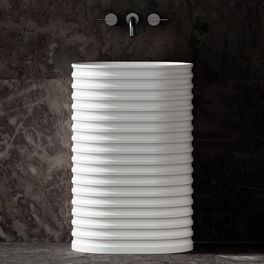 Раковина отдельностоящая ABBER Stein AS2550 белая матовая Раковина отдельностоящая ABBER Stein AS2550 белая матовая