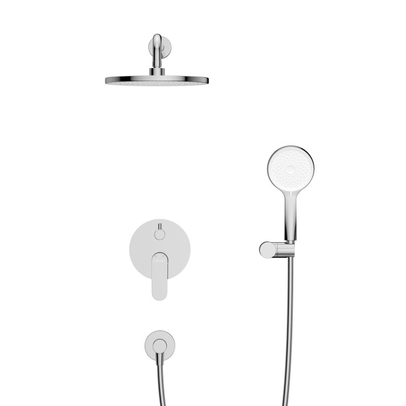 STYLUS-DSET-GM Душевой комплект встраиваемый Исполнение: Оружейная сталь  STYLUS-DSET-GM Душевой комплект встраиваемый Исполнение: Оружейная сталь