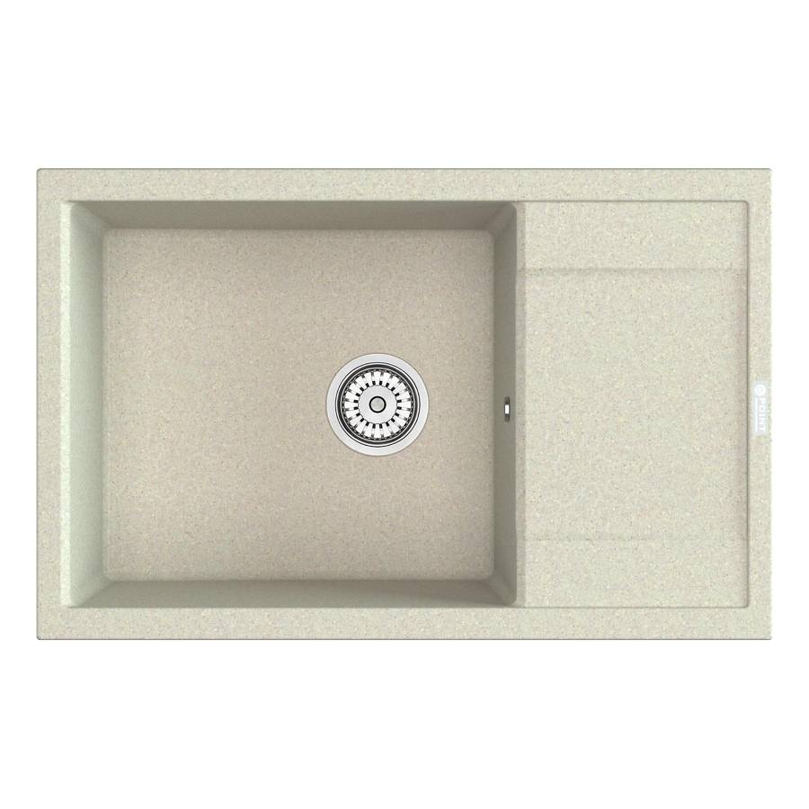 Мойка кухонная Point Велета 78 PN3002BG, светло-бежевый Мойка кухонная Point Велета 78 PN3002BG, светло-бежевый