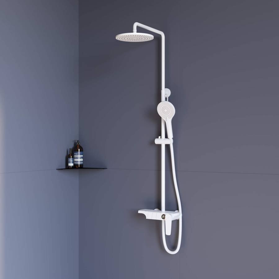 Душевая стойка RGW SP-33-W 51140133-03 Душевая стойка RGW SP-33-W 51140133-03