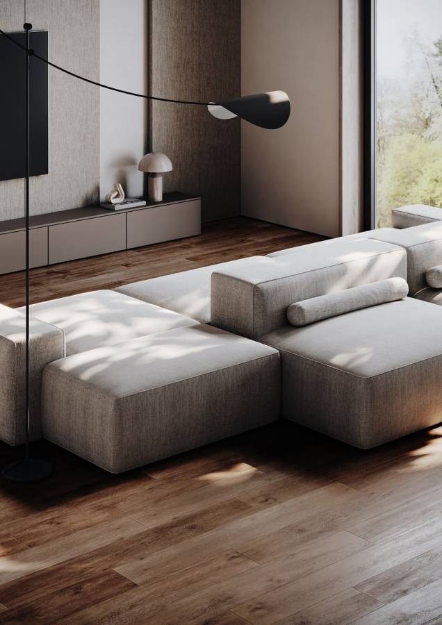 Кварцевый ламинат Fargo 50-7009-24  Дуб Шварцвальд  Кварцевый ламинат Fargo 50-7009-24  Дуб Шварцвальд