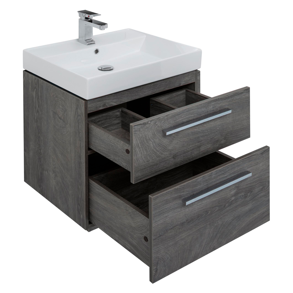 Мебель для ванной Aquanet Nova 60 дуб рошелье (2 ящика) Мебель для ванной Aquanet Nova 60 дуб рошелье (2 ящика)