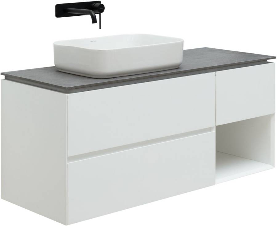 Тумба под раковину Allen Brau Infinity 120 1.21005.WM L белый матовый Тумба под раковину Allen Brau Infinity 120 1.21005.WM L белый матовый