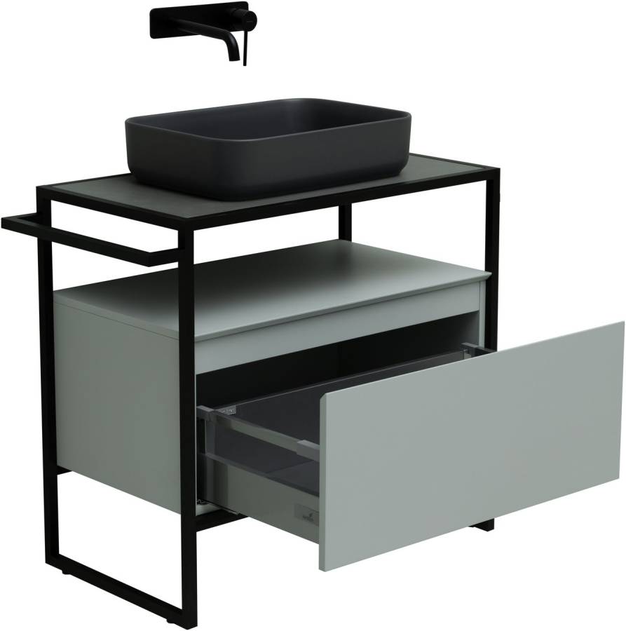 Тумба под раковину Allen Brau Priority 80 1.31002.PWM папирус матовый Тумба под раковину Allen Brau Priority 80 1.31002.PWM папирус матовый