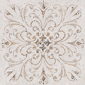 Керамогранит SG631900R Терраццо беж светлый декорированный обрезной 60*60*11 (4шт/1,44м2), м2