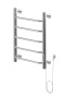 Полотенцесушитель электрический Aquanet Fiona 60х50 Тэн справа
