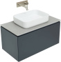 Тумба под раковину Allen Brau Infinity 85 1.21002.AM антрацит матовый