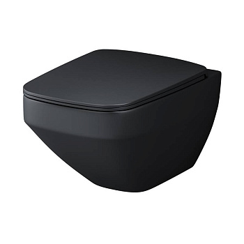 C50A1700MBSC Inspire V2.0 Унитаз подвесной FlashClean с сиденьем микролифт, черн мат C50A1700MBSC Inspire V2.0 Унитаз подвесной FlashClean с сиденьем микролифт, черн мат