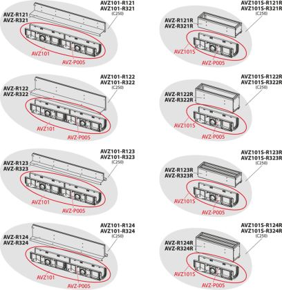 Щелевой дренажный канал с асимметричной сервисной надставкой 160 мм, нержавеющая сталь