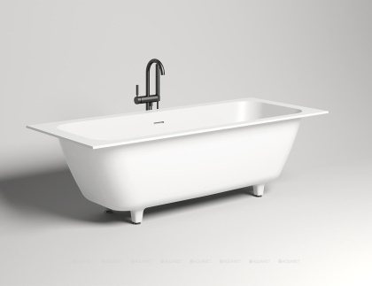 Ванна из литьевого мрамора Salini Orlanda Axis Kit 180х80 103322M матовая