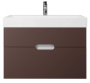 Тумба под раковину Creto Malibu Chocolate 80