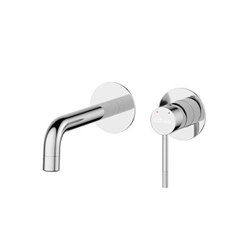 RELAX-BLI2-1-BORO-W0 Смеситель для раковины встраиваемый с внутренней частью, без донного клапана, брашированное золото