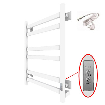 Полотенцесушитель Пэк сп 21 кв 60х40 белый ВГП