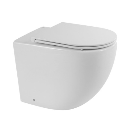 Чаша приставного унитаза BelBagno SFERA-R BB2141CBR
