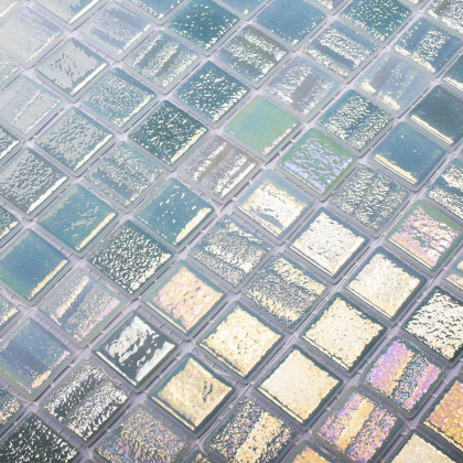 Стеклянная мозаика, LIGHT GREEN, Fusion