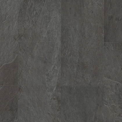 Виниловый ламинат Quick Step LIVYN Ambient Glue Plus AMGP 40035 Сланец Чёрный Виниловый ламинат Quick Step LIVYN Ambient Glue Plus AMGP 40035 Сланец Чёрный