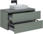 Тумба под раковину Allen Brau Infinity 100 1.21003.CGM олива матовый Тумба под раковину Allen Brau Infinity 100 1.21003.CGM олива матовый