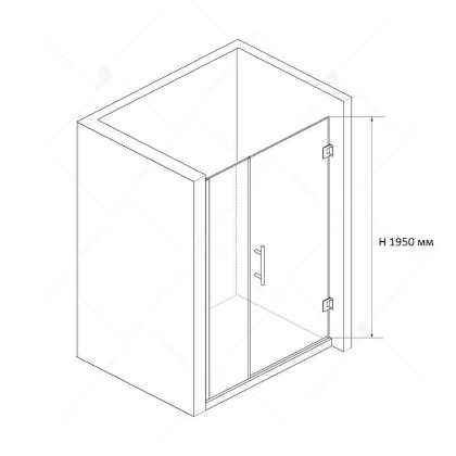 Душевая дверь RGW HO-012