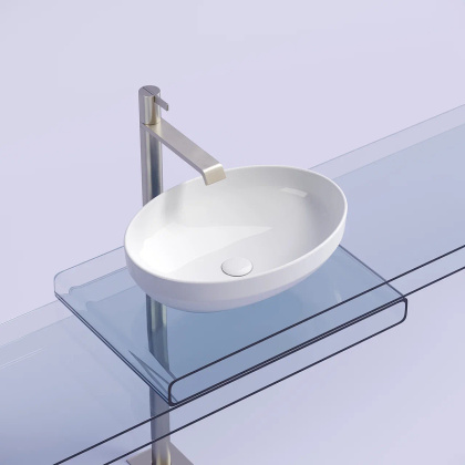 Умывальник чаша накладная овальная Element 502*363*145мм Умывальник чаша накладная овальная Element 502*363*145мм